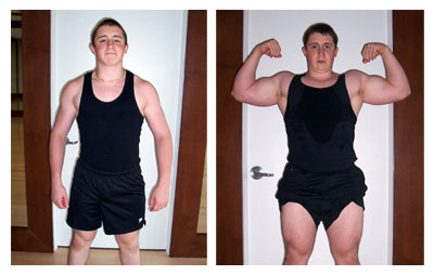 David Before and After